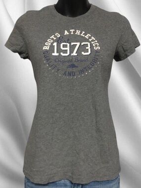 00s Roots Grey Rhinestone Tee